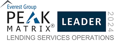 Everest Group PEAK Matrix for lending services operations 2024